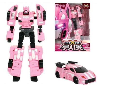 MINI FORCE X Machine Lucy Transformation Action Figure Robot Toy ...