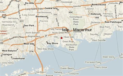 MacArthur Airport Location Guide