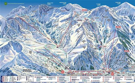 Alta Ski Resort – Trail Map – Utah