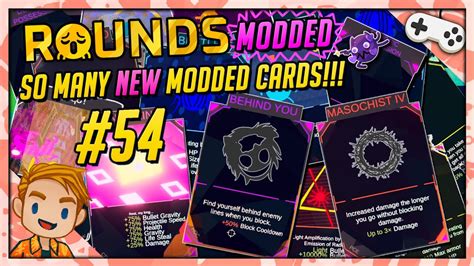 SO MANY NEW MODDED CARDS!!! | Let's Play ROUNDS | Part 54 - YouTube