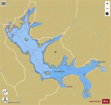 Seneca Fishing Map | Nautical Charts App