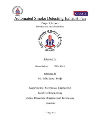 Automated Smoke Detected Exhaust Fan | PDF | Free Download