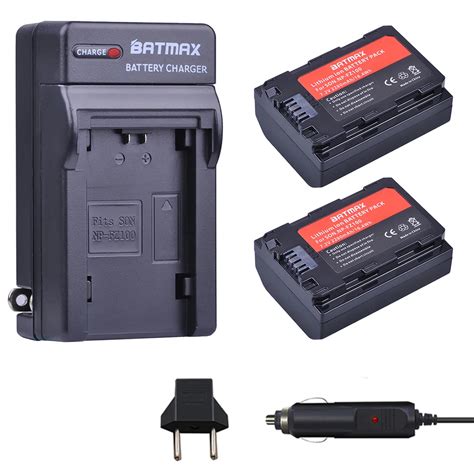 2Pcs 2280mAh NP FZ100 NPFZ100 NP FZ100 Battery + Charger Kits for Sony ...