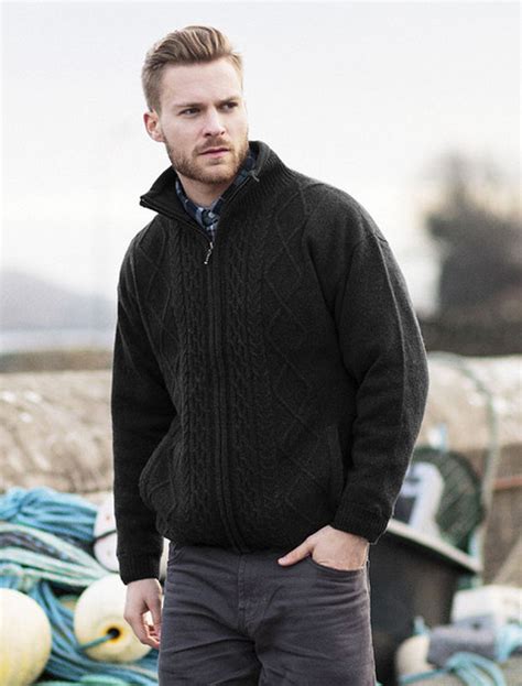 Mens - Shop By Color‎ - Charcoals / Blacks - Charcoal / Black Cardigans ...