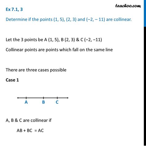 Geometry Collinear