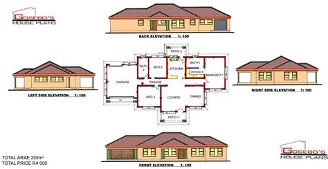 Pin by Gosebo House Plans on Gosebo House Plans | Single storey house plans, House plans, Free ...