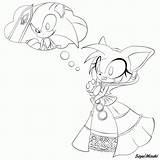 Amy Sonic The Hedgehog coloring pages 496232 sketch template