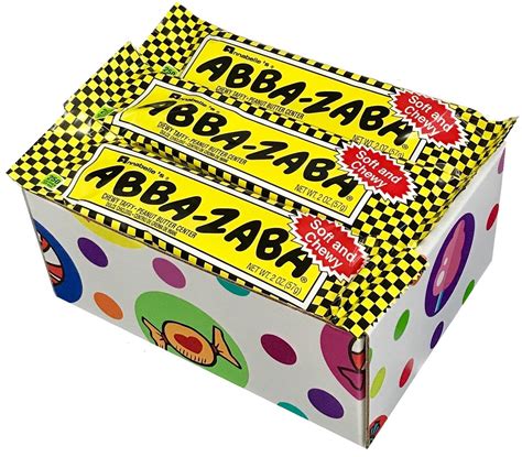 Amazon.com : Abba Zaba Candy Bars (Pack of 12) By CandyLab : Grocery ...