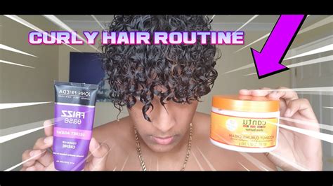 Mens Curly Hair Care Routine - Curly Hair Style