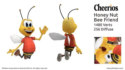 GEOBRD Brad A. Yoo 3D Artist & 2D Illustrator - Honey Nut Cheerios Bee