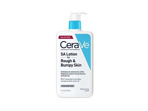 CeraVe SA Lotion For Rough & Bumpy Skin, Skin Smoothing, 19 fl oz/562 ...