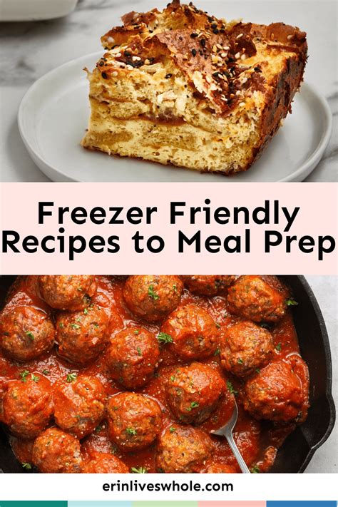 Easy Make Ahead Freezer Meals - Erin Lives Whole