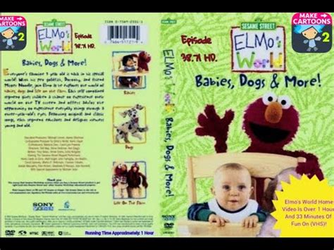 Elmo's World Babies, Dogs & More! (Original Version 2000 VHS) Episode 38.71. - YouTube