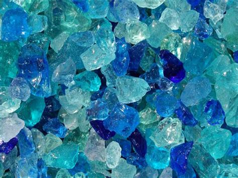 Colored Glass Rocks For Sale, Decorative Glass Chunks Landscaping ...