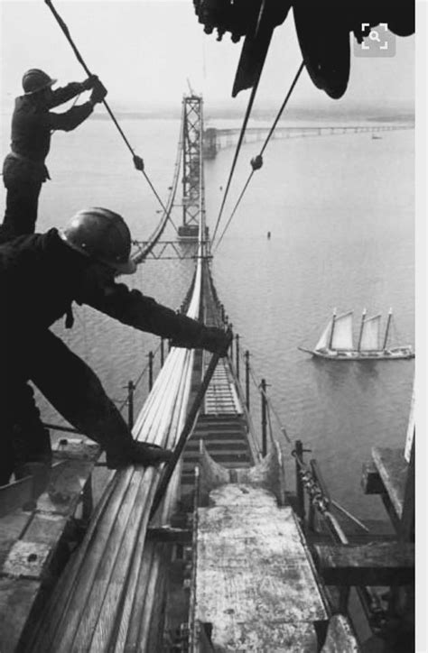 Chesapeake Bay Bridge construction 1952 | Chesapeake bay bridge, Ocean city maryland, Bridge ...