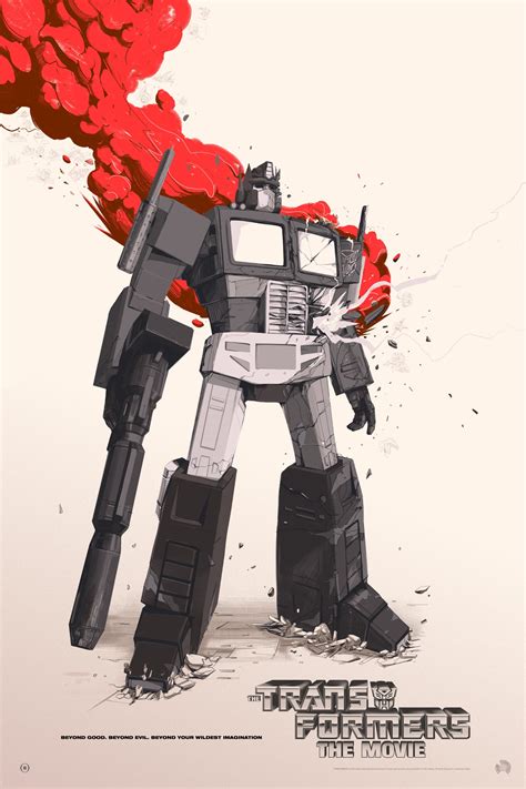 Idle Hands: THE TRANSFORMERS: THE MOVIE Posters by OLIVER BARRETT