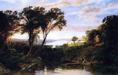 Hudson River View, Summer by Jasper Francis Cropsey - Canvas Art Print | Hudson river view ...