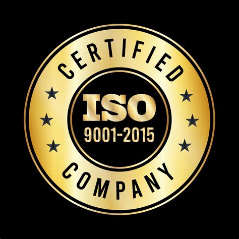 Iso certification . iso 90012015 logo . iso 9000 certification Premium ...