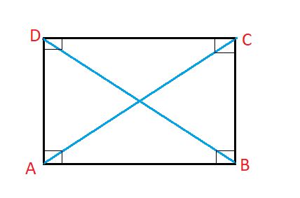 Prove: Rectangles have congruent diagonals. | Homework.Study.com