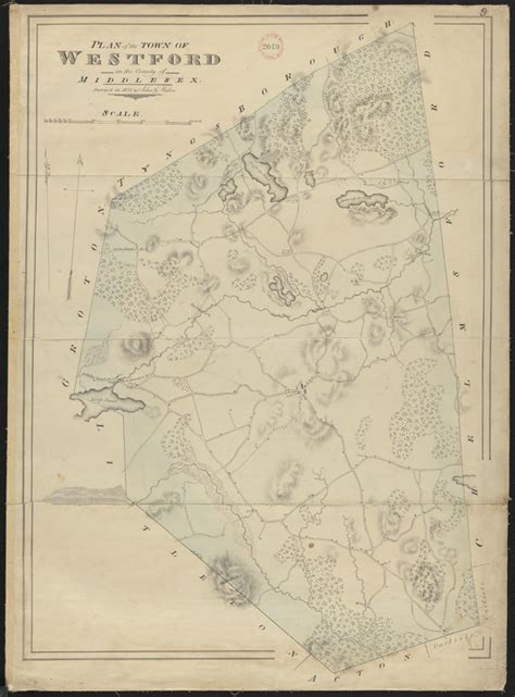 Plan of Westford made by John G. Hales, dated 1831 - Norman B ...