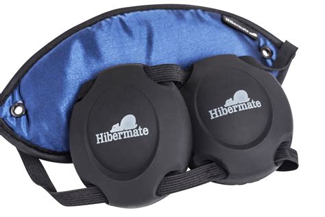 Luxury Sleep Mask with Soft Sleeping Ear Muffs from Hibermate.com!