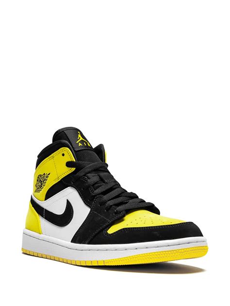 Jordan Air Jordan 1 Mid SE Yellow Toe - Farfetch