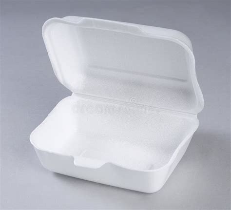 Styrofoam meal box stock image. Image of opened, styrofoam - 13671613