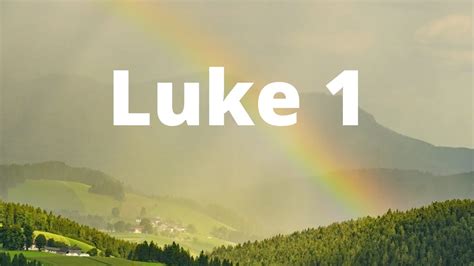 Luke 1 | Bible Audio - YouTube