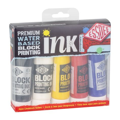 Essdee Premium Block Printing Ink Set