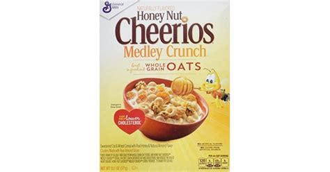 General Mills, Honey Nut Cheerios, Medley Crunch Cereal,