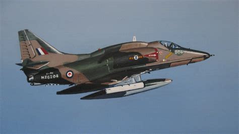 Royal New Zealand Air Force Douglas A-4M/J Skyhawk | Fighter aircraft ...