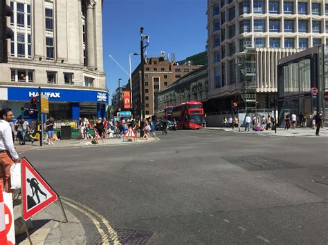 By Tottenham Court Road Tube Station On Oxford Street Central London ...