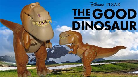 The Good Dinosaur Butch Deluxe Animated Toy Review From Disney Store - YouTube