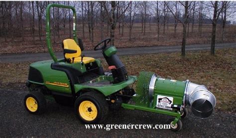 John Deere Mower Front Mount Debris / Leaf Blower | Greener Crew