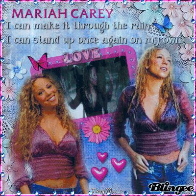 Mariah Carey - Through The Rain ♥ Picture #136727410 | Blingee.com