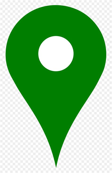 Download Vector Graphics - Google Map Marker Green Clipart (#1747068 ...