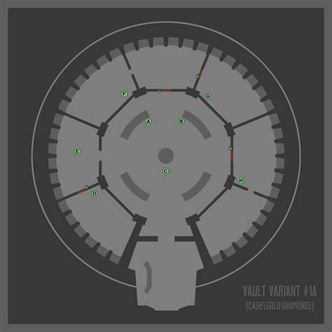 The Diamond Casino Heist Vault layouts : r/gtaonline