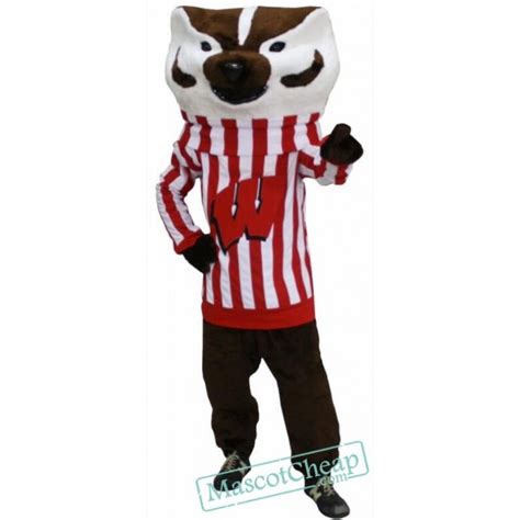 Bucky Badger Mascot Costume | Bucky badger, Mascot costumes, Mascot