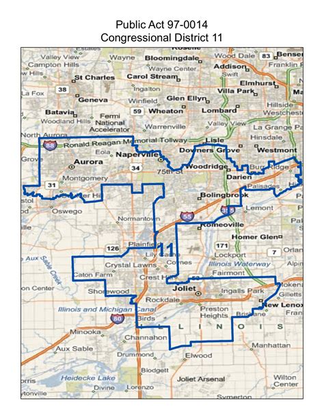 Will County Politics: Bolingbrook, Illinois Congressional District Map 2014