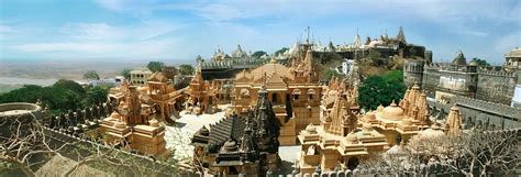 Shatrunjaya Hill - Palitana Jain temples located 164 feet above sea level