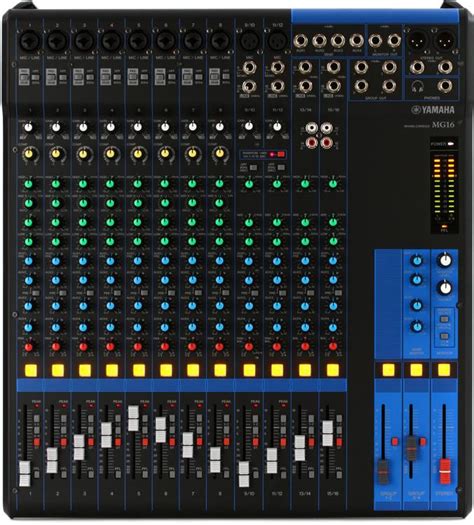 Yamaha MG16 16-channel Analog Mixer | Sweetwater