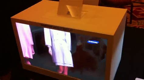 Samsung's see-through phone screen - Video - CNET