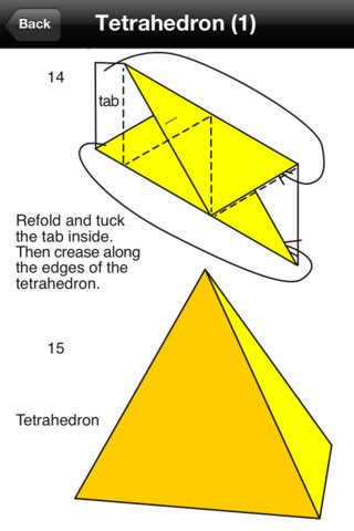 3D Origami Platonic Solids Reference Platonic Solids