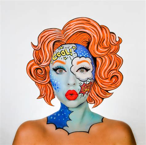 Arriba 69+ imagen maquillaje pop art - Viaterra.mx