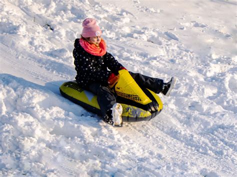 Inflatable sled snow tube • BOUNCY BLIZZARD • - Snow Sleds Online