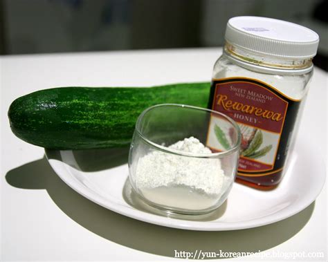 Korean Yun's happily Malaysia life : Homemade Cucumber facial mask