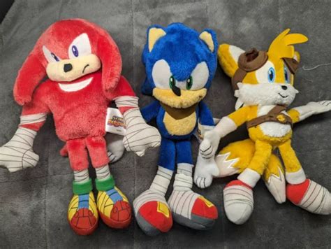 SONIC TAILS & Knuckles- Small Sonic Boom Plush Toy TOMY Rare 8” $230.79 ...