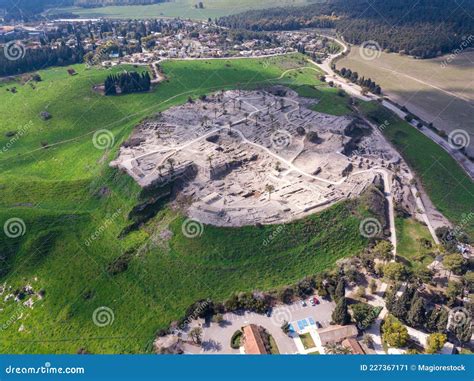 Megiddo National Park in Israel. Stock Image - Image of tourism, walls: 227367171