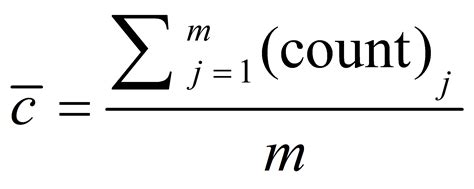 C Chart Calculations | C Chart Formula | Quality America