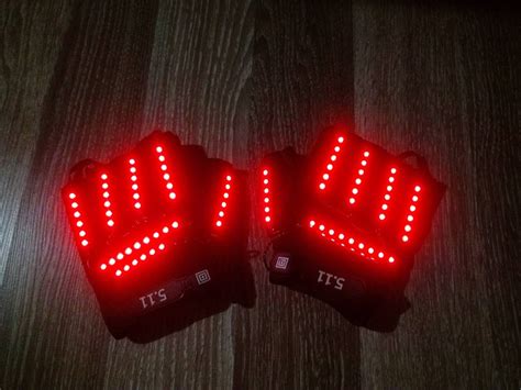 Led Gloves Rave Gloves Party Gloves Led Costumes Rave | Etsy